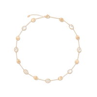 Marco Bicego Siviglia 18K Yellow Gold Mother of Pearl Necklace
