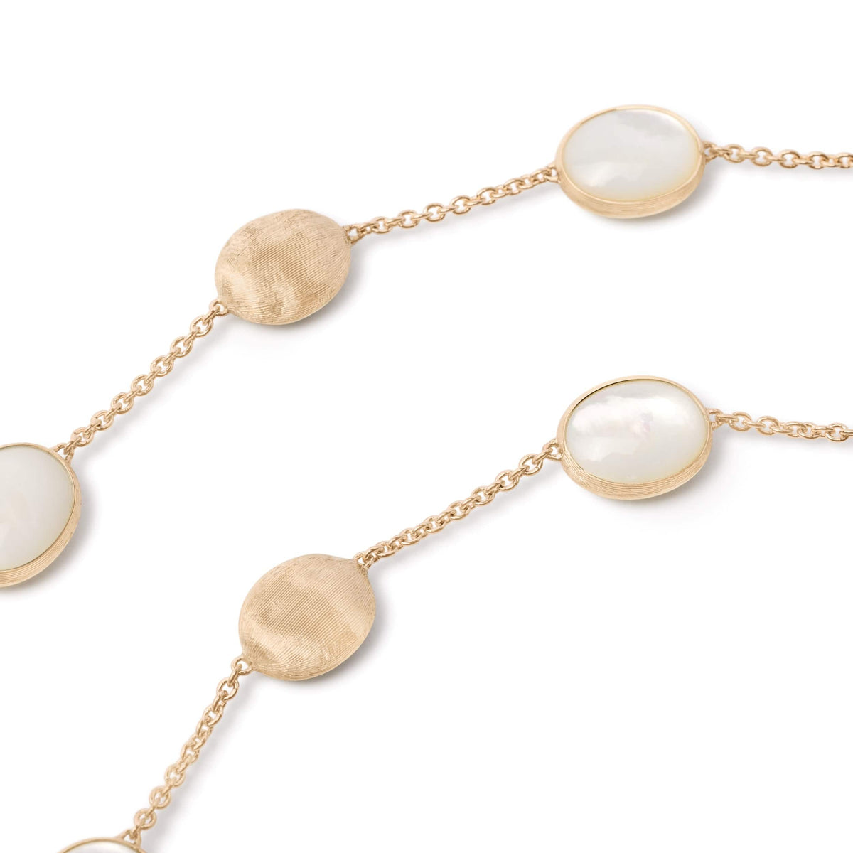 Marco Bicego Siviglia 18K Yellow Gold Mother of Pearl Necklace