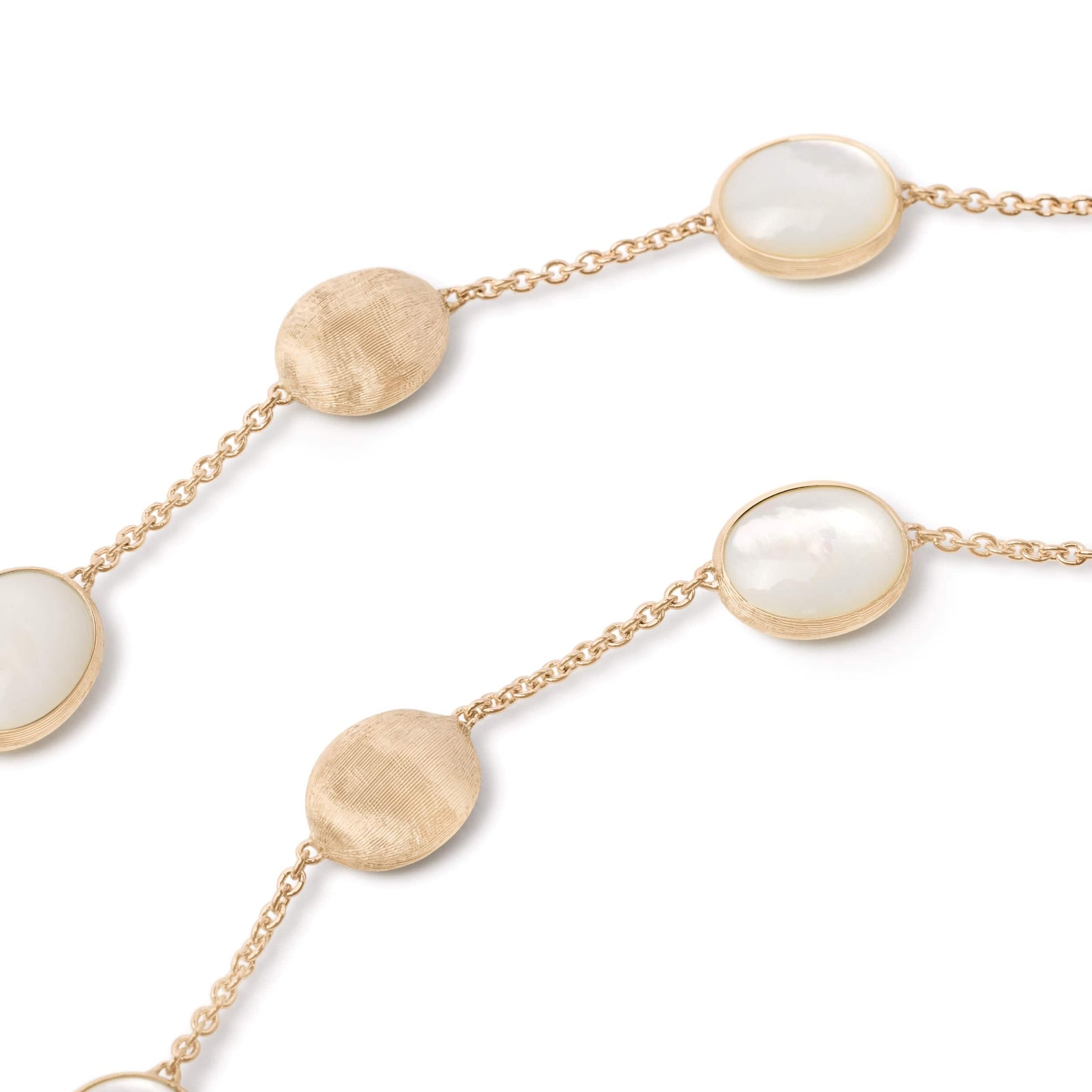 Marco Bicego Siviglia 18K Yellow Gold Mother of Pearl Necklace
