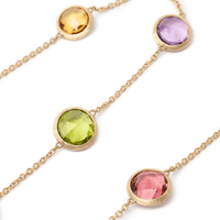 Marco Bicego Jaipur 18K Yellow Gold Multi Stone Necklace