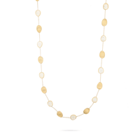 Marco Bicego Lunaria 18K Yellow Gold Mother of Pearl Necklace