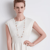 Marco Bicego Lunaria 18K Yellow Gold Mother of Pearl Necklace