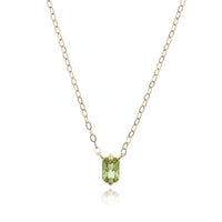 14K Yellow Gold Yellow Sapphire Pendant
