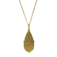 Amali 18K Yellow Gold Teardrop Moonstone Necklace