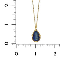 Amali 18K Yellow Gold Teardrop Moonstone Necklace