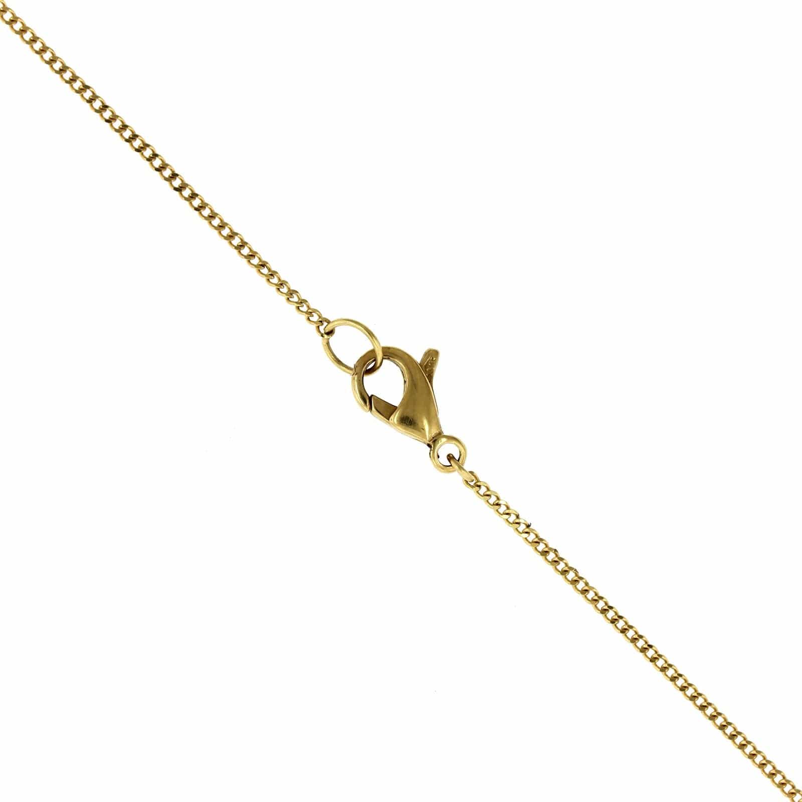 Amali 18K Yellow Gold Opalized Wood Necklace
