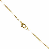 Amali 18K Yellow Gold Rectangular Opalized Wood Necklace
