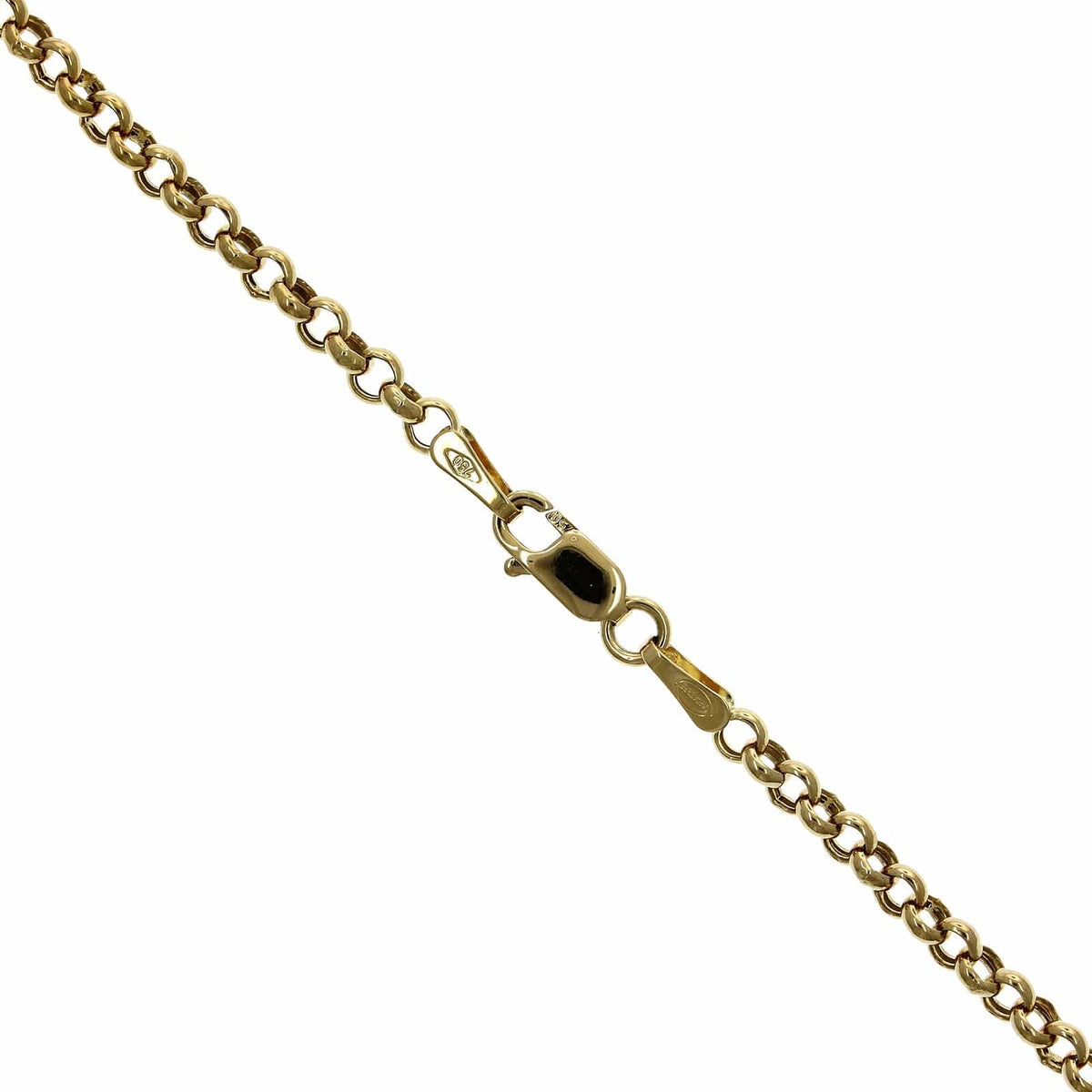 18K Yellow Gold Pear Shape Moonstone Pendant