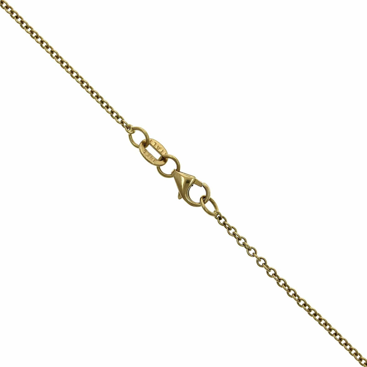 18K Yellow Gold Arizona Turquoise Stella Necklace, 18k yellow gold, Long's Jewelers