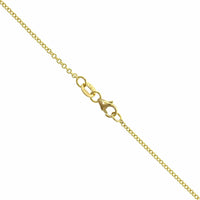 18K Yellow Gold Spinel and Diamond Necklace, 18k yellow gold, Long's Jewelers