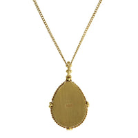 18K Yellow Gold Mexican Opal Pendant, Long's Jewelers