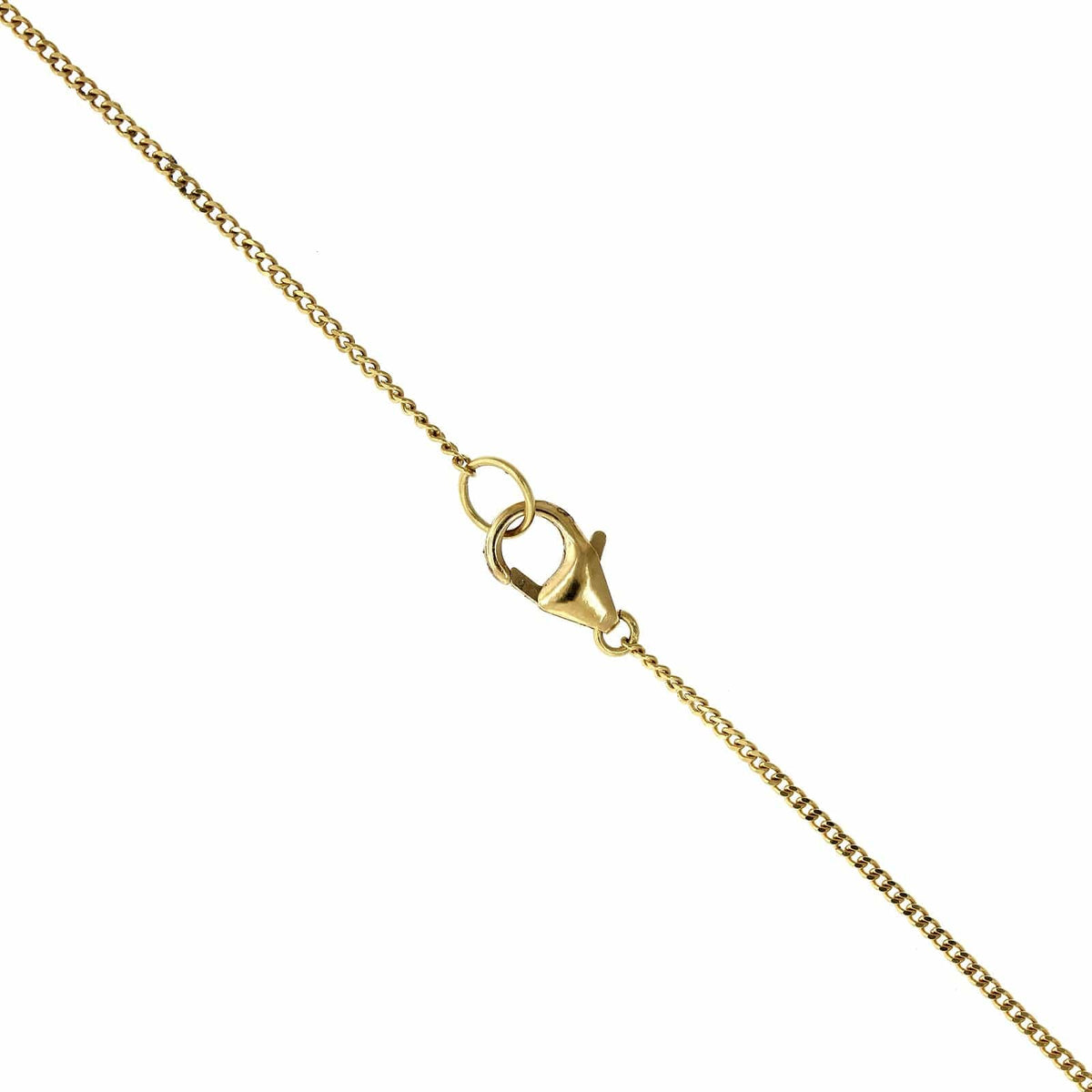 18K Yellow Gold Rhodochrosite Pendant, Long's Jewelers