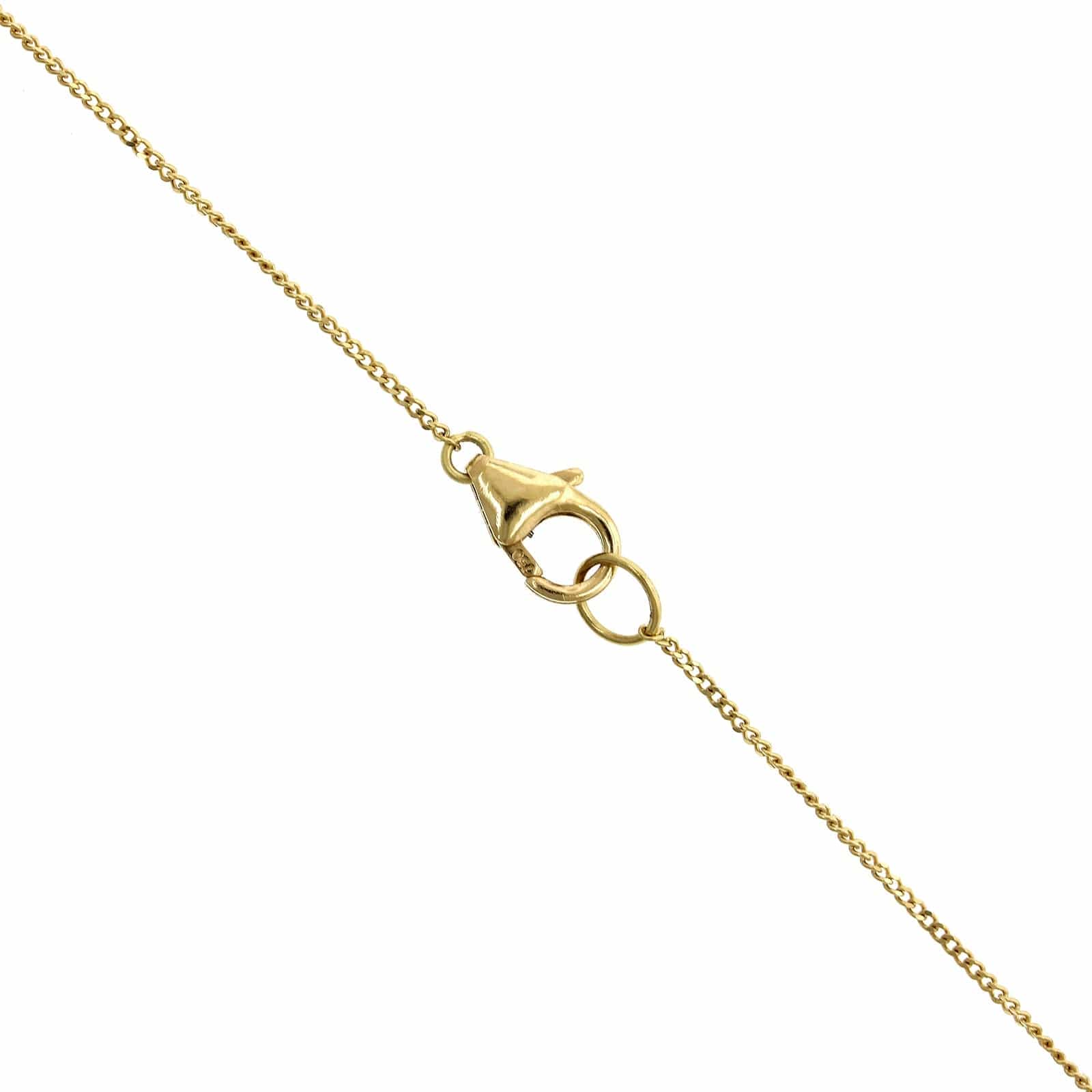 18K Yellow Gold Moonstone Pendant, Long's Jewelers