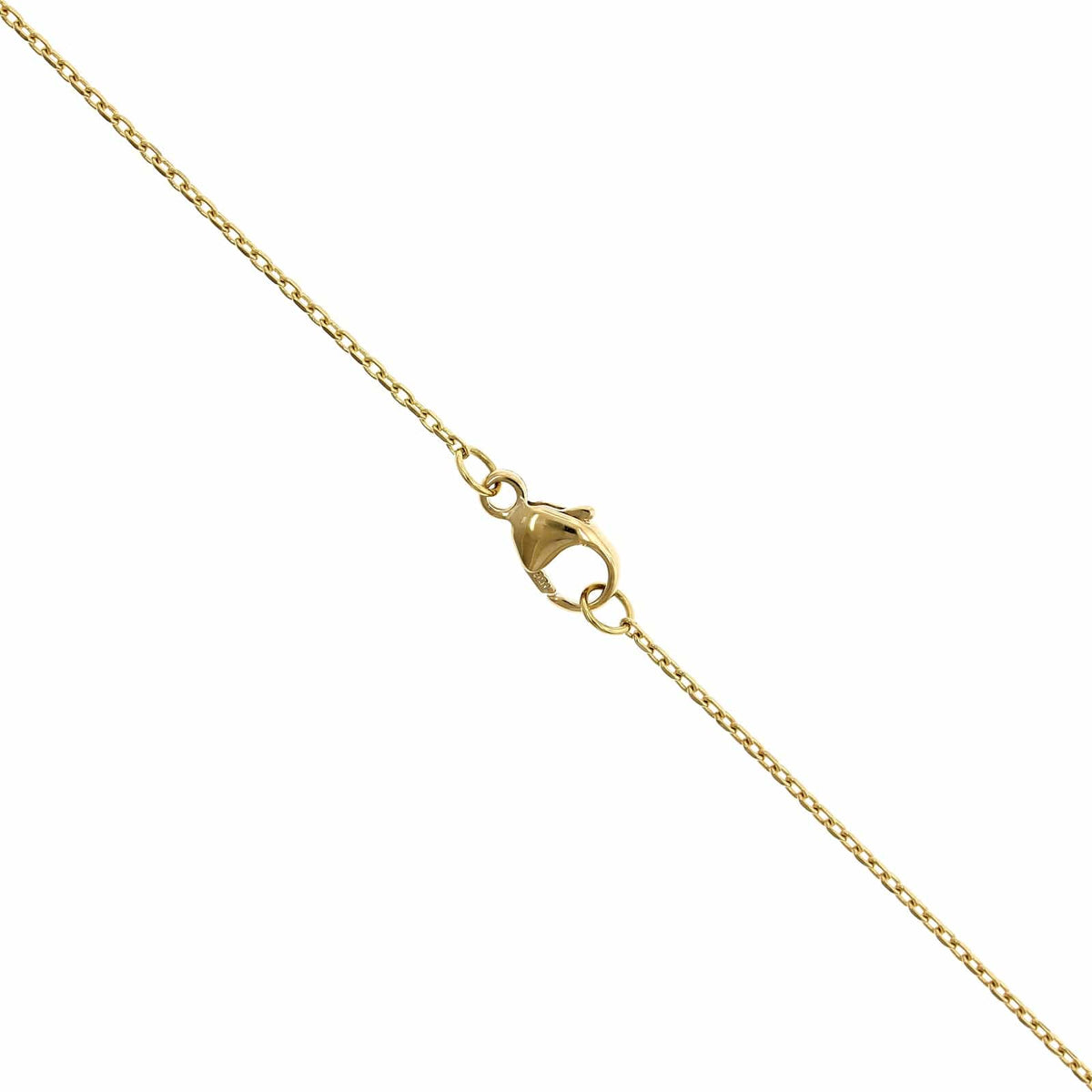 18K Yellow Gold Patchwork Multi Stone Pendant