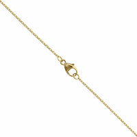 18K Yellow Gold Patchwork Multi Stone Pendant