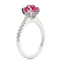 18K White Gold Spinel Ring