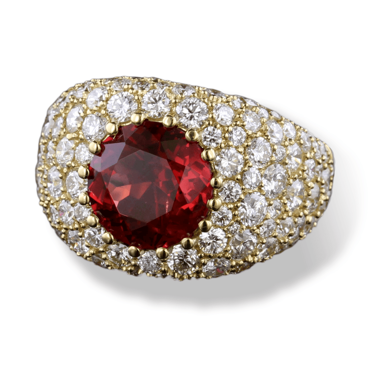 18K White Gold Spinel Ring