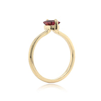 14K Yellow Gold Pink Tourmaline Ring