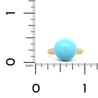 Marco Bicego Africa 18K Yellow Gold Turquoise Bead Ring