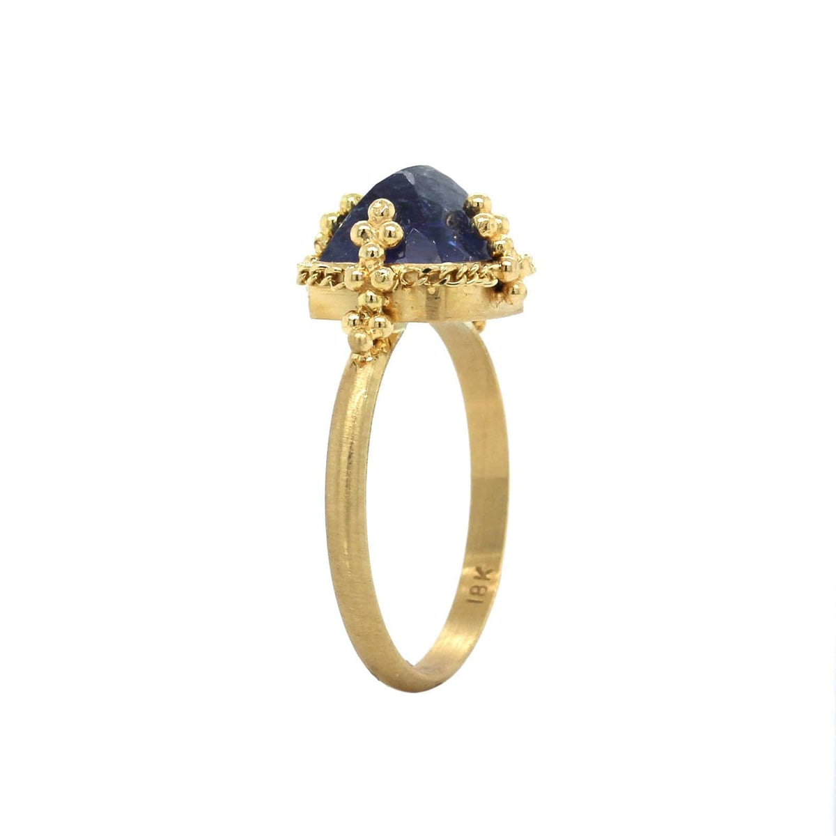 Amali 18K Yellow Gold Tanzanite Ring