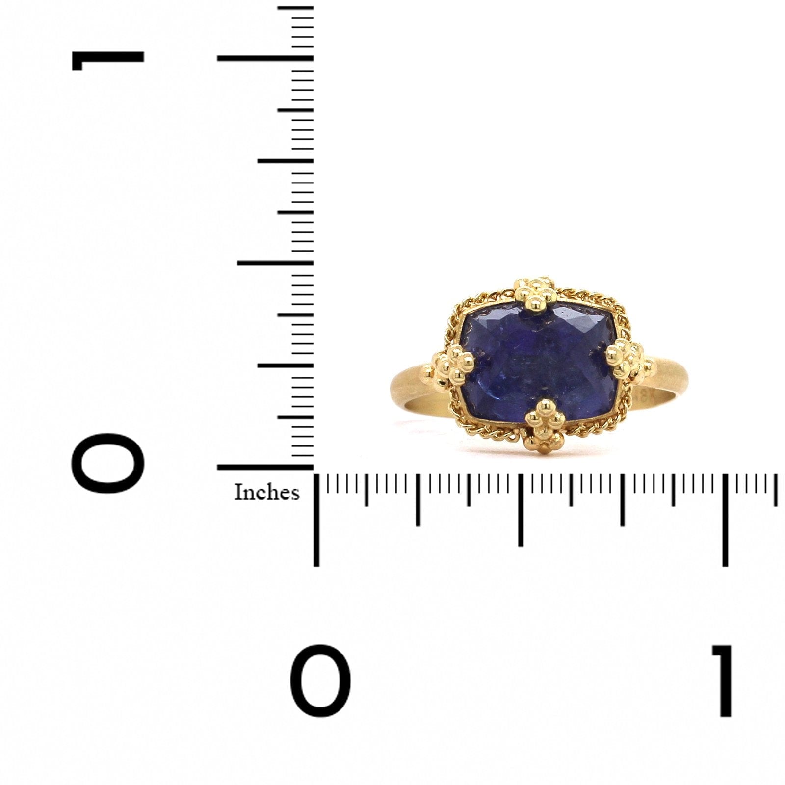 Amali 18K Yellow Gold Tanzanite Ring
