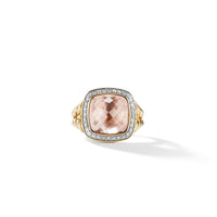 Ring with Morganite and Diamonds, Long's Jewelers