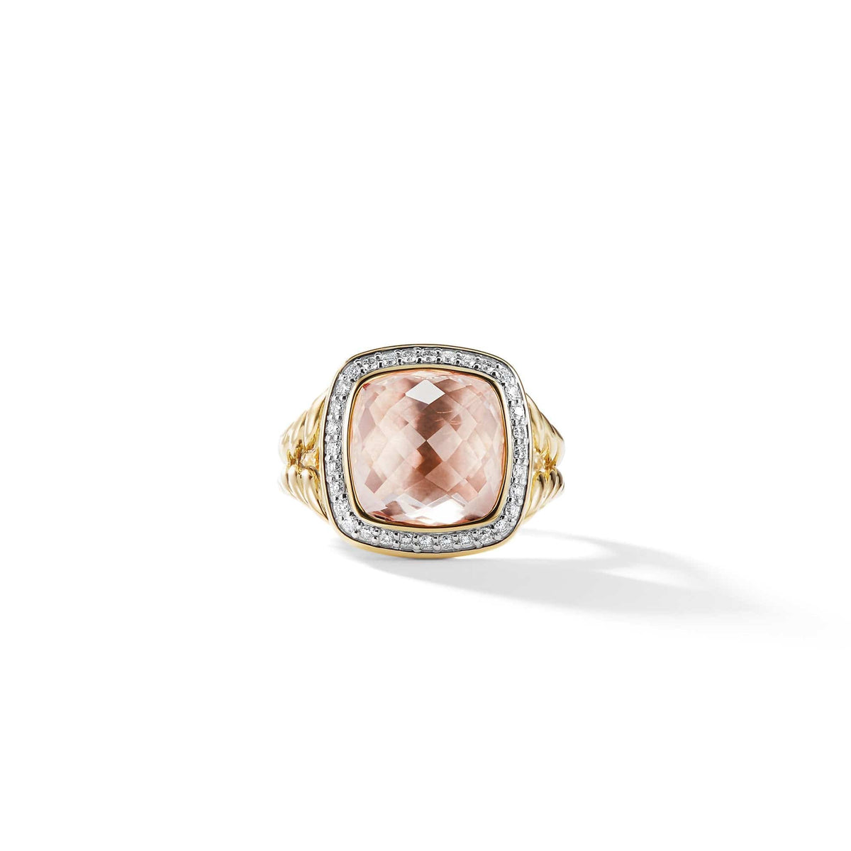 Ring with Morganite and Diamonds, Long's Jewelers