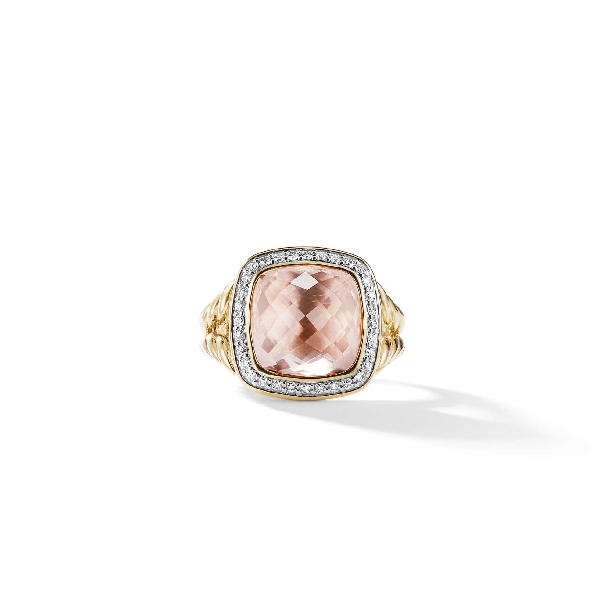 Ring with Morganite and Diamonds, Long's Jewelers