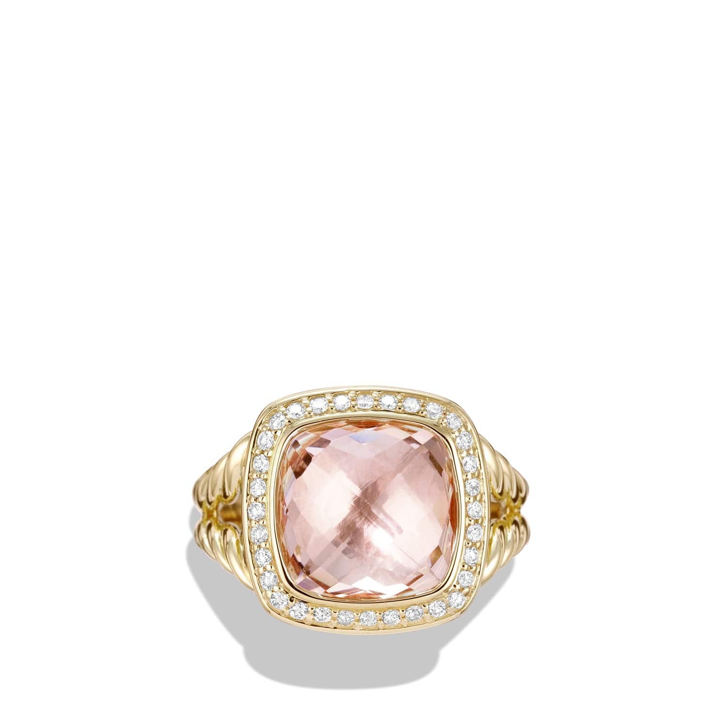 Ring with Morganite and Diamonds, Long's Jewelers