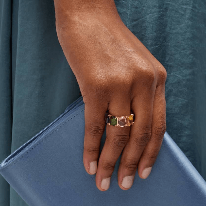 Marco Bicego Murano 18K Yellow Gold Multi Stone Ring