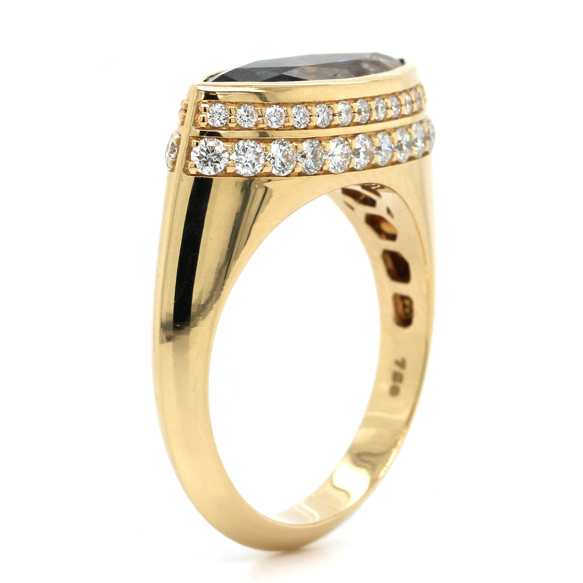 18K Yellow Gold Marquise Nomad Ring