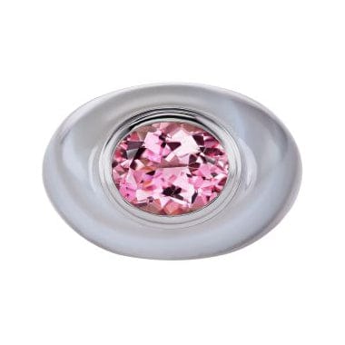 Emily P. Wheeler 18K Rose and White Gold Chubby Pink Tourmaline Ring