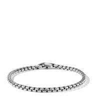 Medium Box Chain Bracelet, Sterling Silver, Long's Jewelers