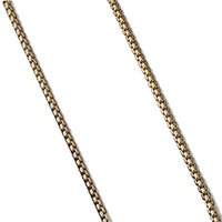 Medium Box Chain Necklace in 18K Gold, 3.4mm, Yellow Gold, Long's Jewelers