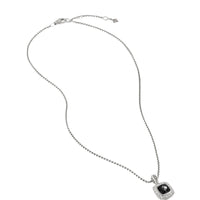 Pendant Necklace with Black Onyx and Diamonds