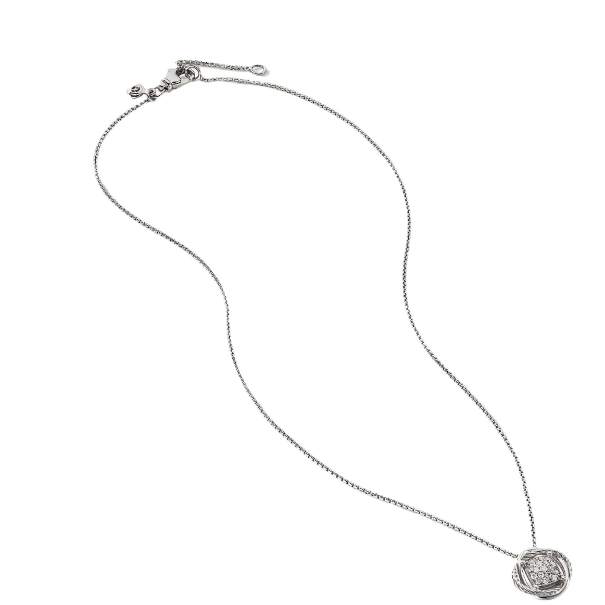 Pendant Necklace with Diamonds