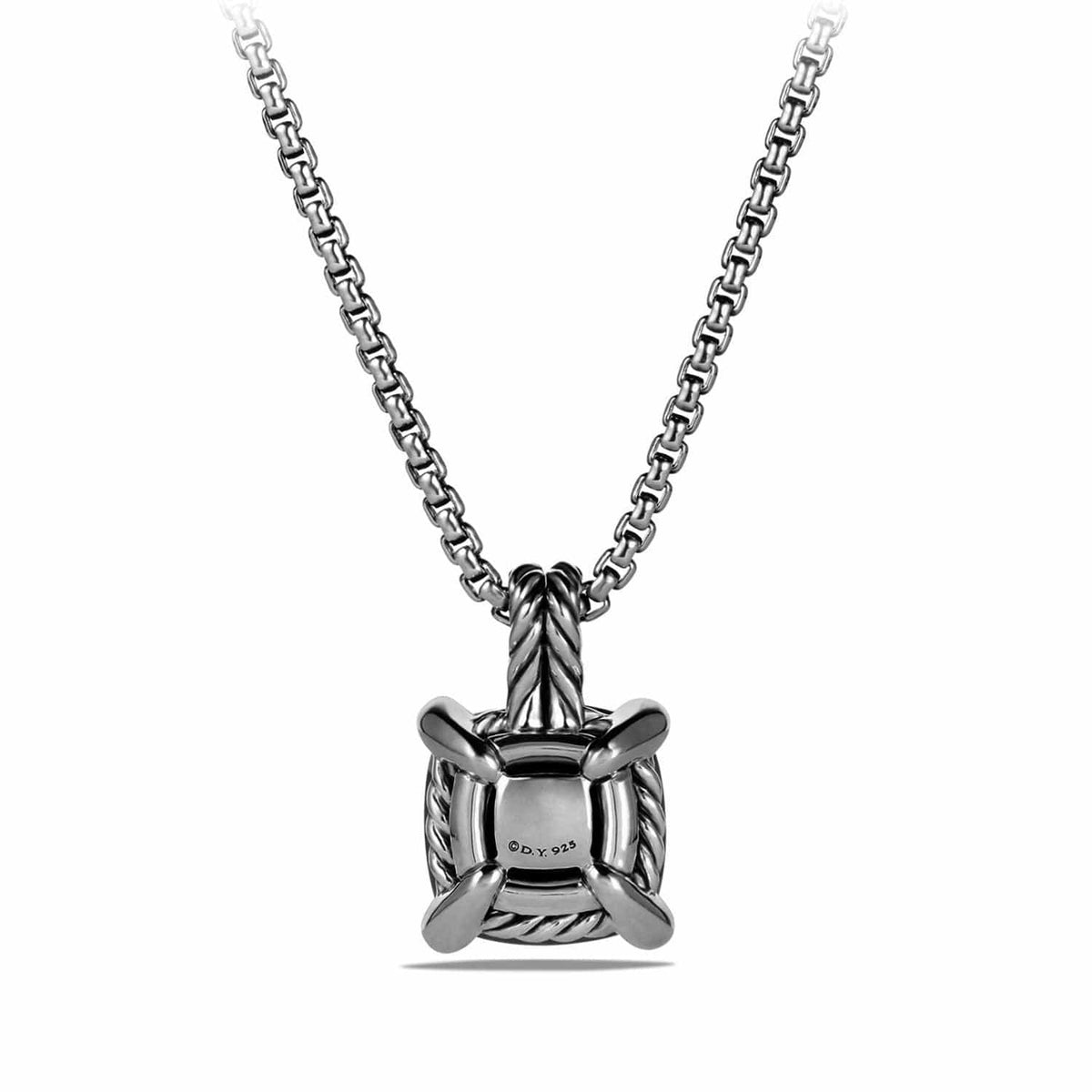Pendant Necklace with Amethyst and Diamonds
