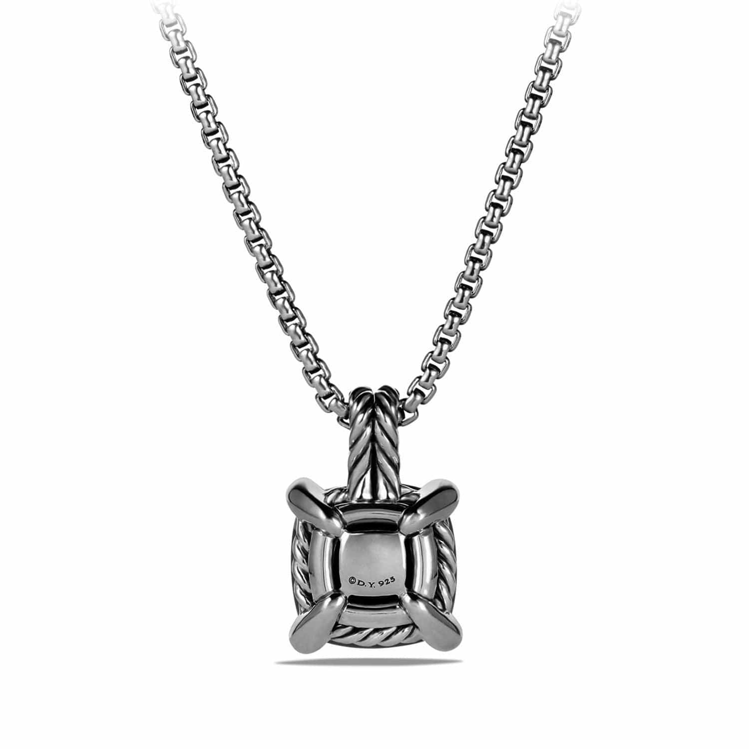 Pendant Necklace with Amethyst and Diamonds