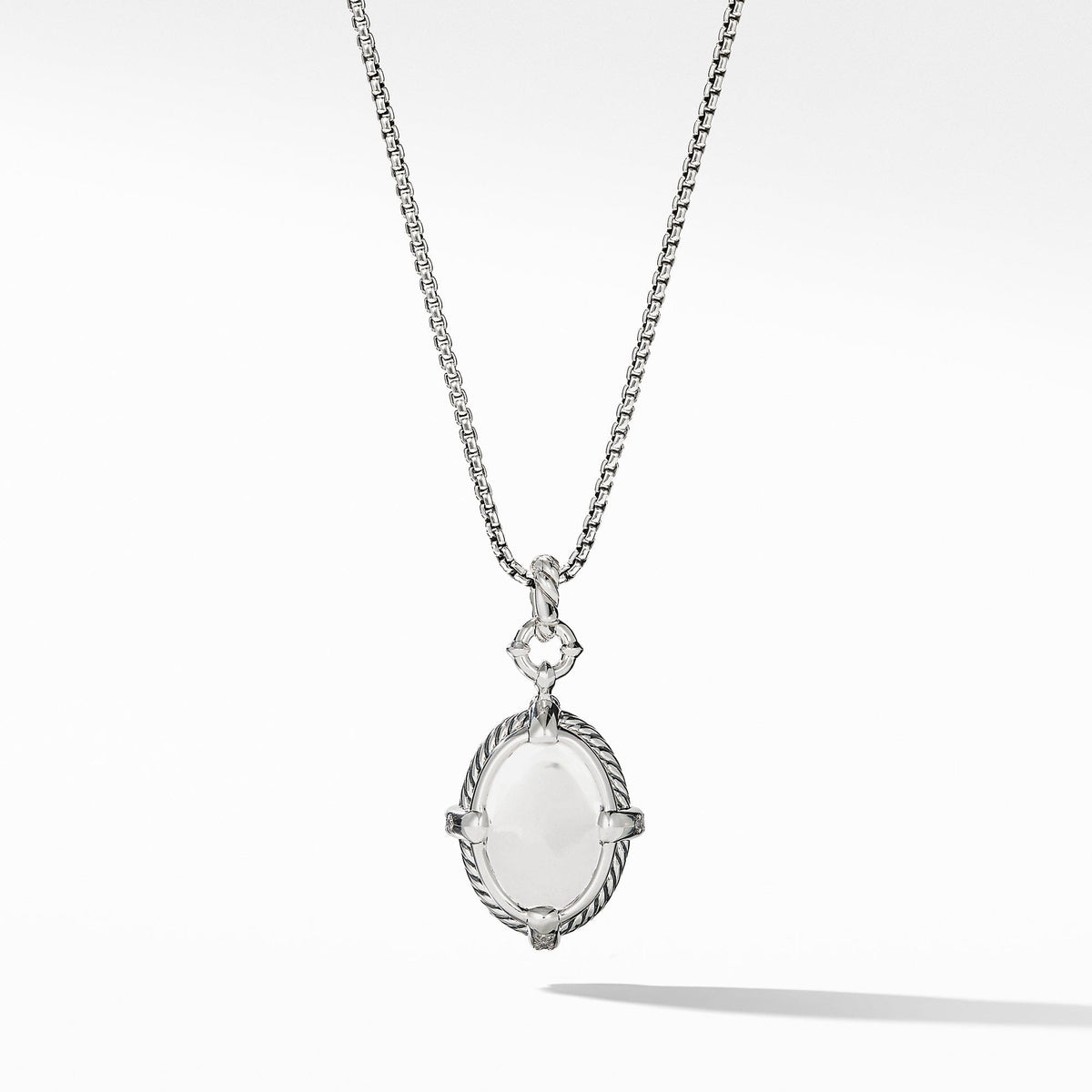 Chatelaine® Small Pendant Necklace with Prasiolite