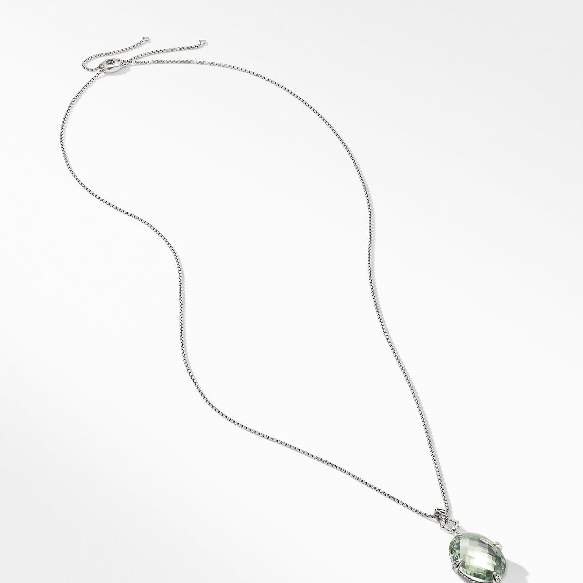 Chatelaine® Small Pendant Necklace with Prasiolite