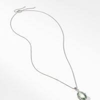 Chatelaine® Small Pendant Necklace with Prasiolite