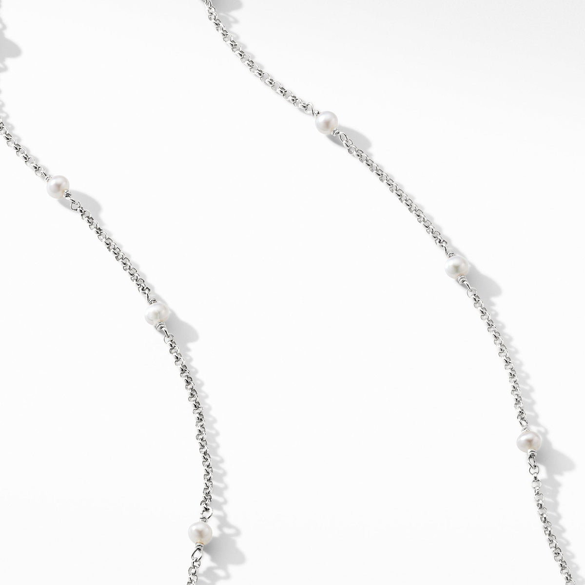 Cable Collectibles Bead and Chain Necklace with Pearls
