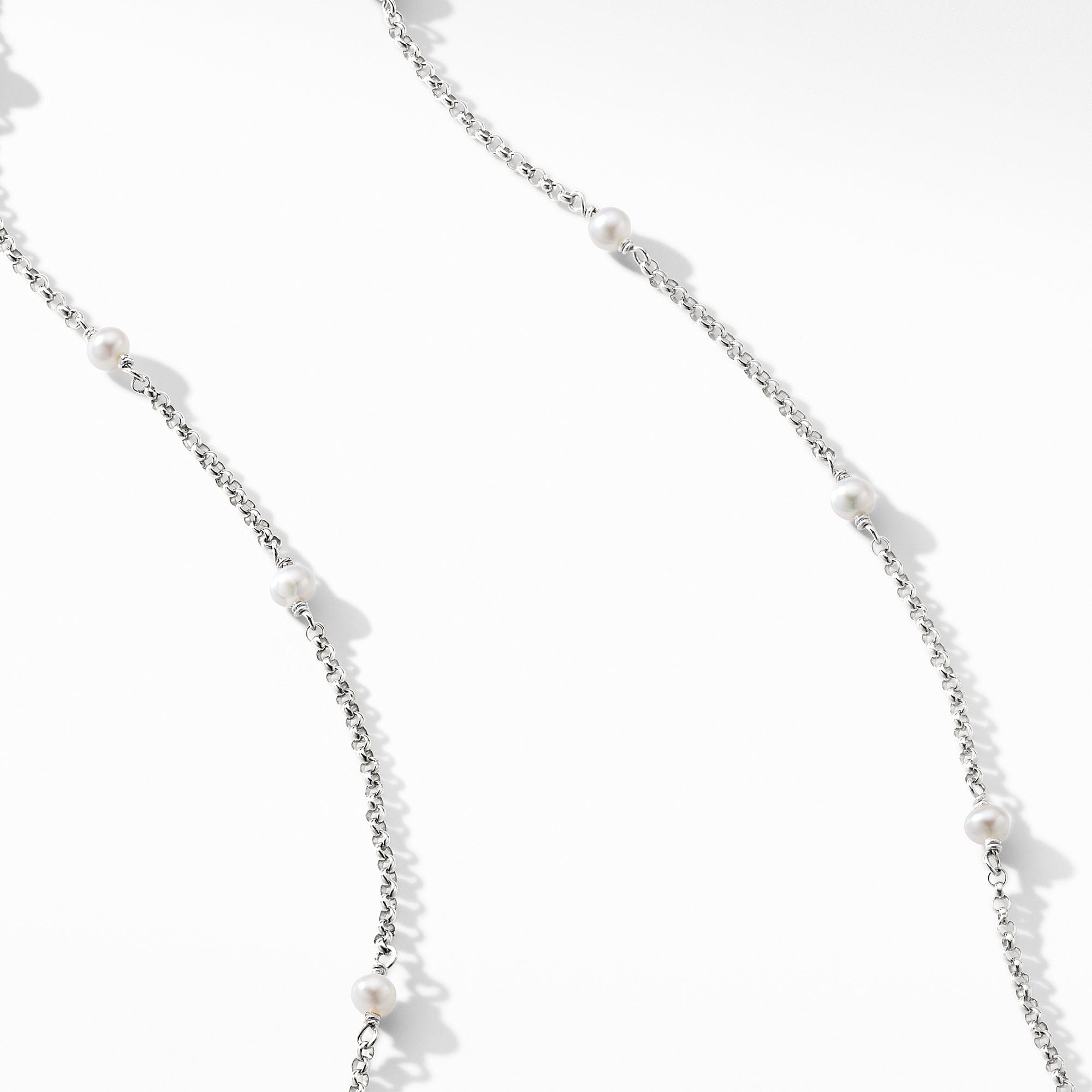 Cable Collectibles Bead and Chain Necklace with Pearls