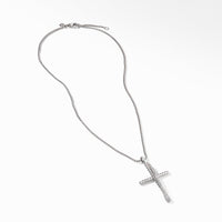 Crossover XL Cross Necklace with Diamonds