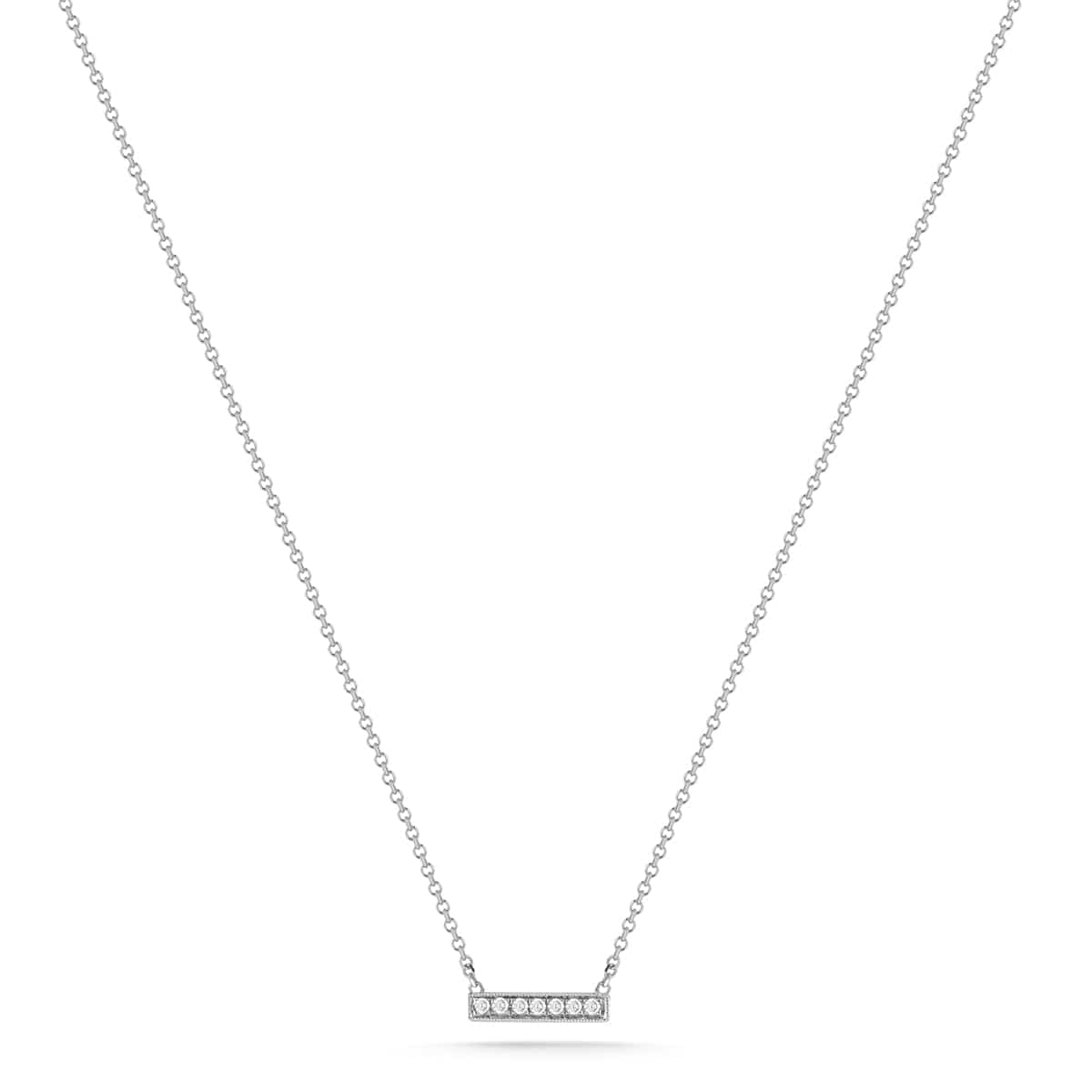14K White Gold Sylvie Rose Diamond Necklace