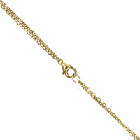 18K Yellow Gold Blue Diamond Bead Necklace, Long's Jewelers