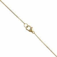 18K Yellow Gold Pear Shape Diamond Pendant, Long's Jewelers