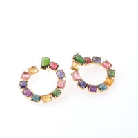 Marco Bicego Murano 18K Yellow Gold Multi Stone Earrings
