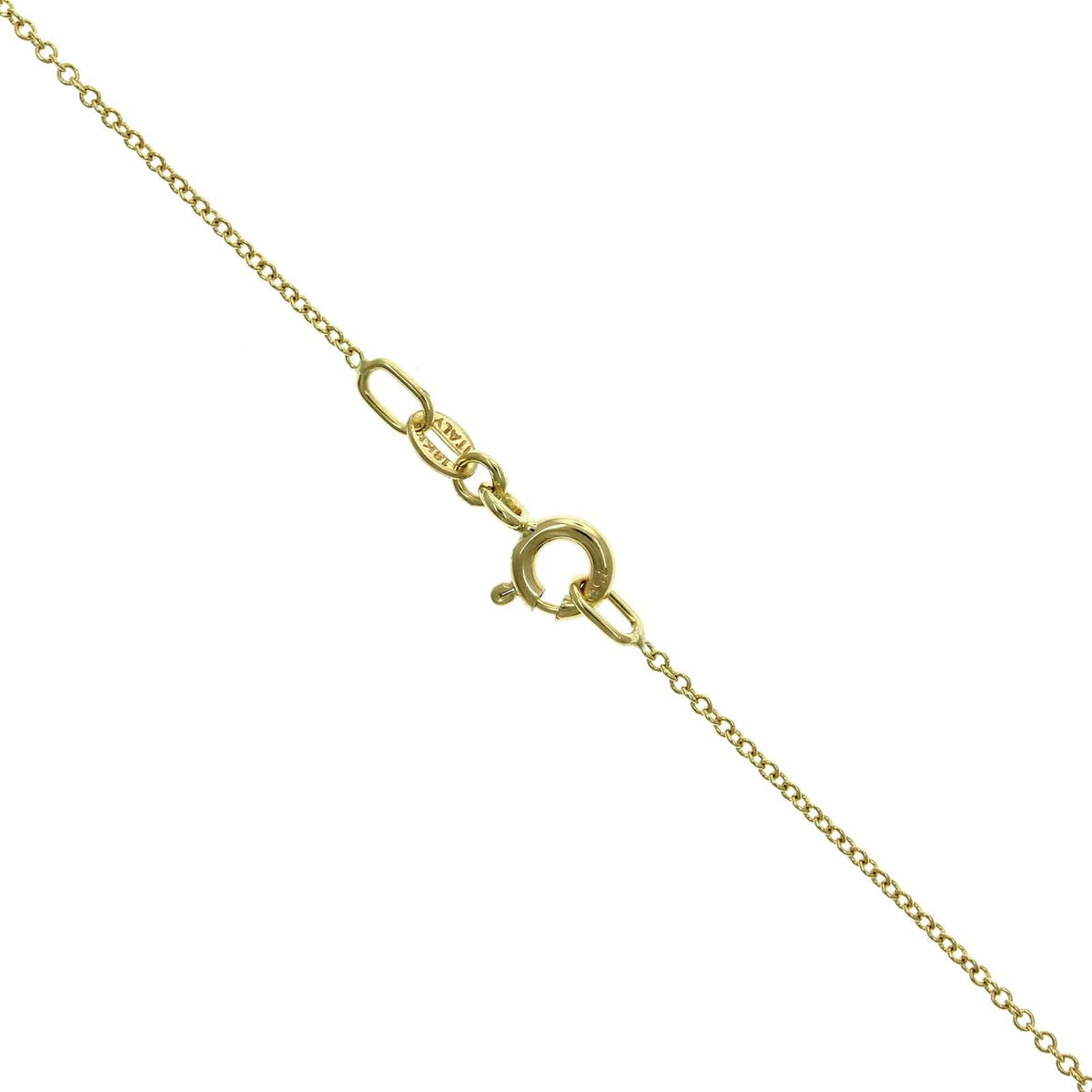 18K Yellow Gold Opal Diamond Halo Pendant, 18K Yellow Gold, Long's Jewelers
