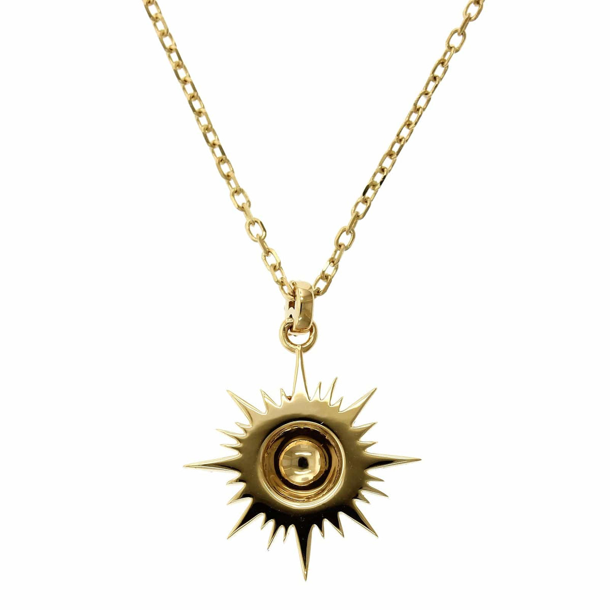 18K Yellow Gold Il Sole Mini Necklace